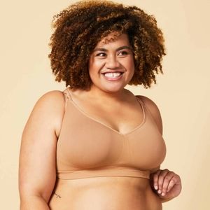 Sugar Candy NWT basic bralette XXL mocha colour